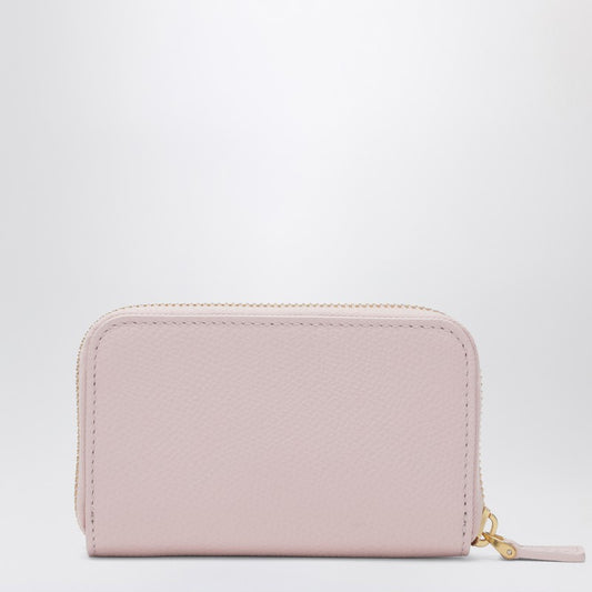Quartz pink Cherryfic zip-around wallet