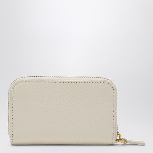 Vlogo Signature zip wallet ivory