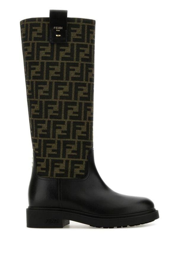 35mm Ff Jacquard Boots