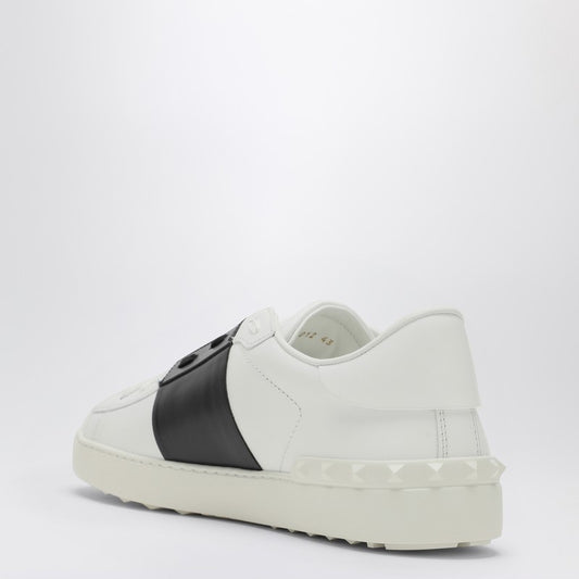 White/Black Open sneaker