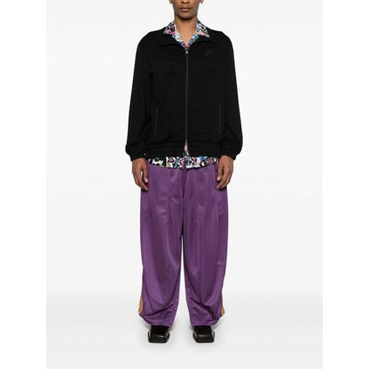 FRINGE TRACK JACKET RAYON JERSEY