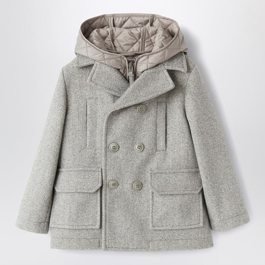 Grey Techno Cloth Caban