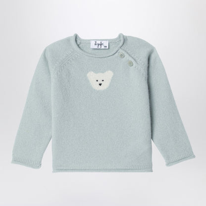 Light Green Wool Pullover