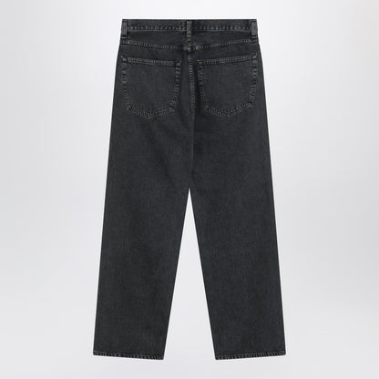 Gray Jeans In Regenerated Denim