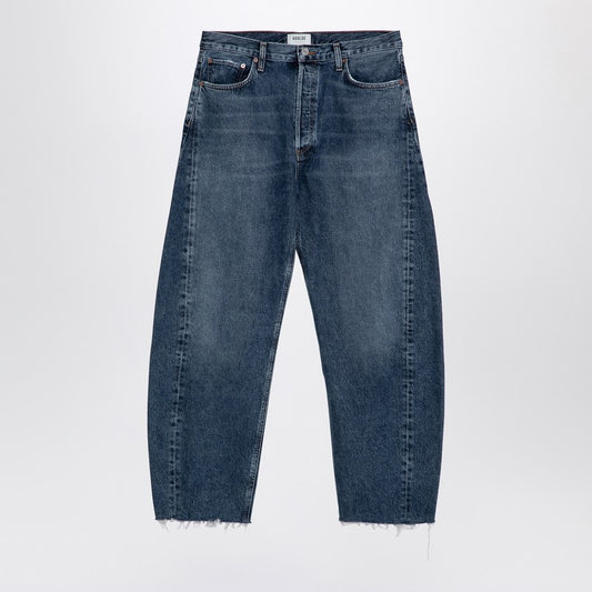 Blue Balloon Jeans In Organic Denim