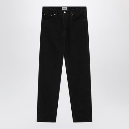 Black Jeans In Regenerated Denim