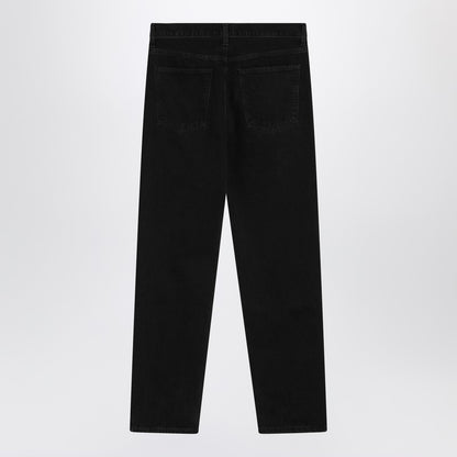 Black Jeans In Regenerated Denim