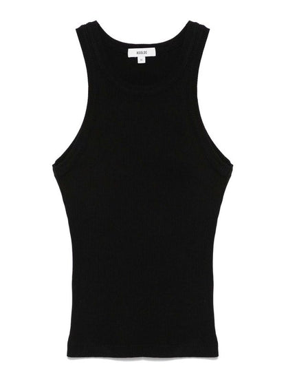 RAYNE RIBBED-KNIT TANK TOP