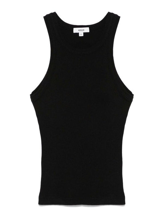 RAYNE RIBBED-KNIT TANK TOP