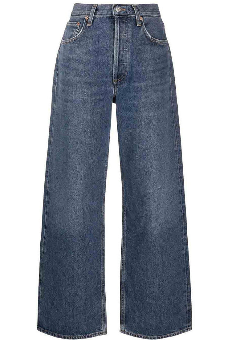 Balloon Straight Jeans