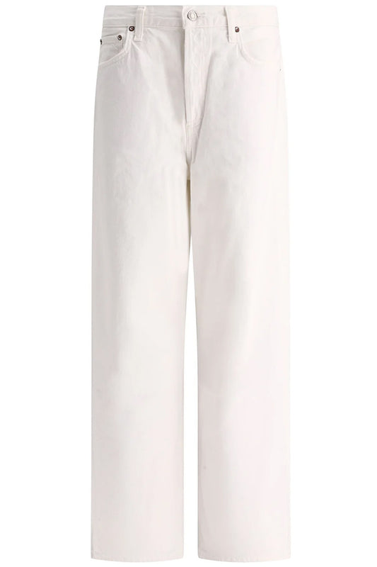 Low Slung Baggy Straight Leg Jeans