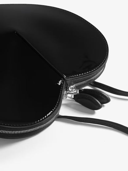 LE COEUR PATENT SHOULDER BAG