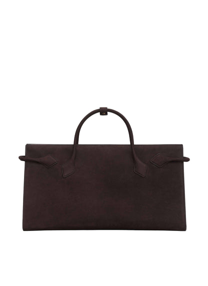 حقيبة توت من جلد الغزال من لي تيكل