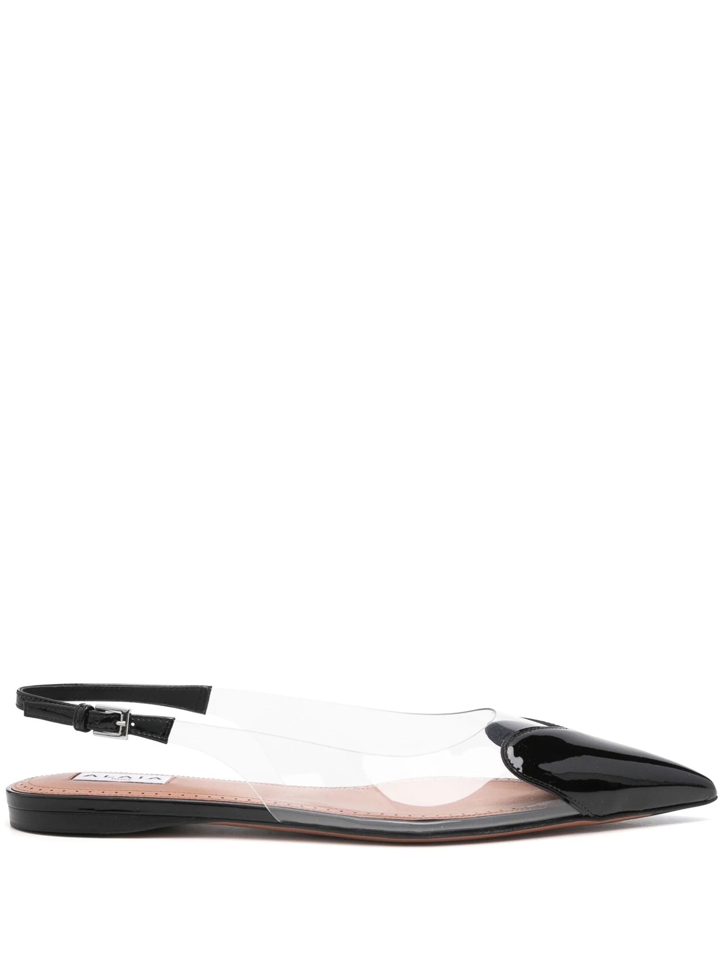Le Coeur Ballet Flats With Back Strap