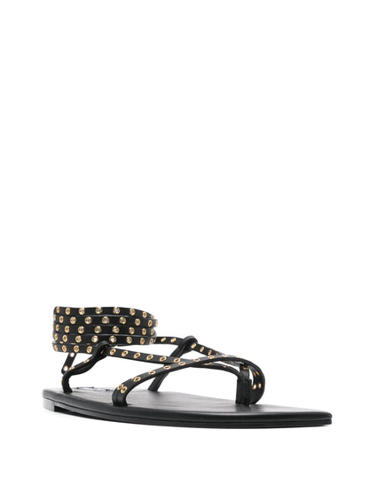 Marsa Flat Sandals In Calfskin