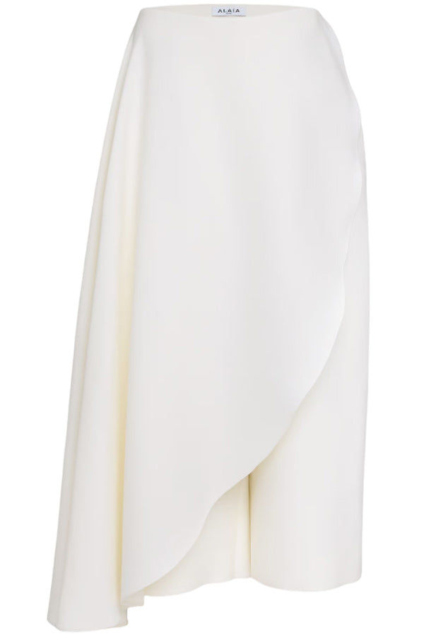 Asymmetrical Skirt Pants