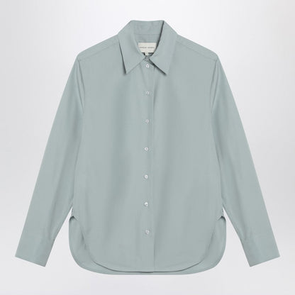 Gray Fog Shirt In Cotton