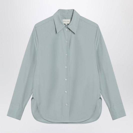 Gray Fog Shirt In Cotton