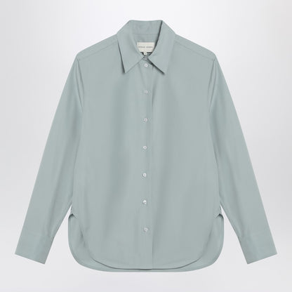 Gray Fog Shirt In Cotton