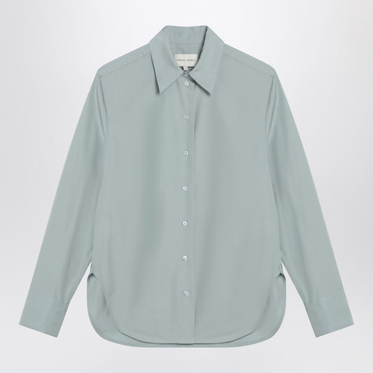 Gray Fog Shirt In Cotton
