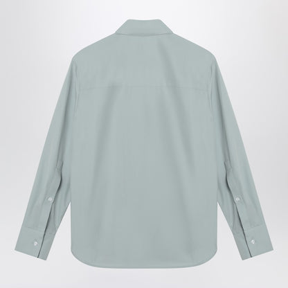 Gray Fog Shirt In Cotton