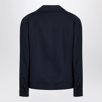 Blue Linen Jacket