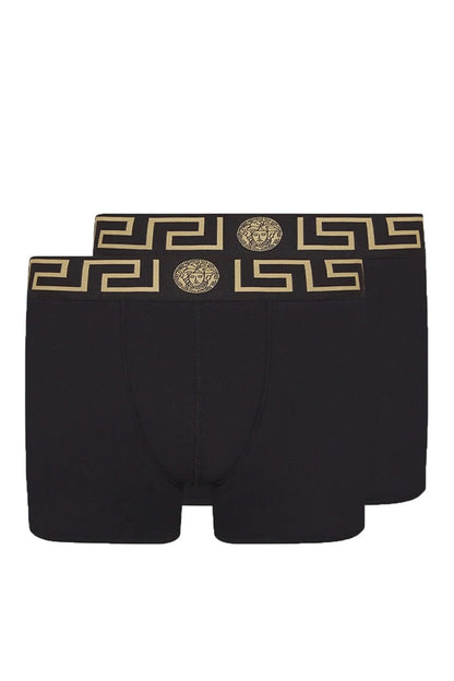 Two-Pack Logo-Waistband Boxers