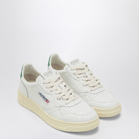 Medalist White/green Trainer