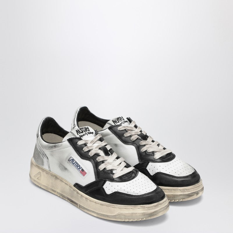 Super Vintage White/black Trainer