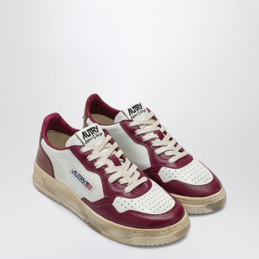 Super Vintage White/Purple/Brown Sneaker
