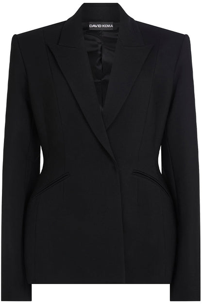 Hourglass Waist Tailored Jacket