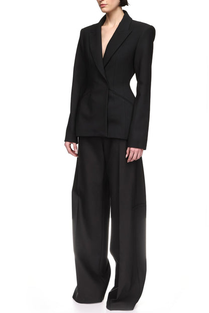 Hourglass Waist Tailored Jacket