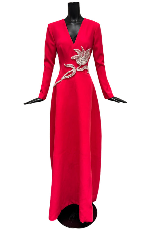 AURELIE CREPE DRESS