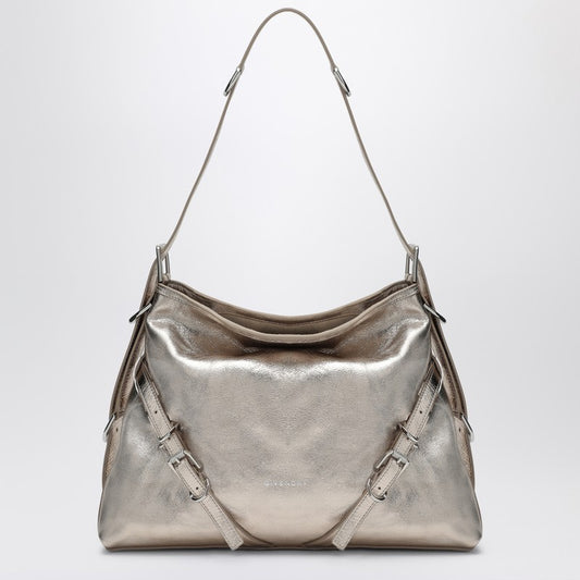 Voyou Medium Laminated Leather Bag