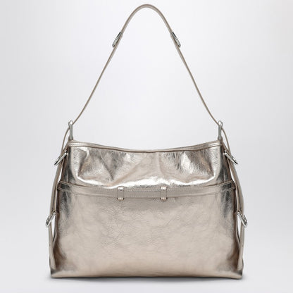Voyou Medium Laminated Leather Bag
