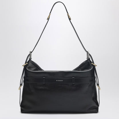 Medium Voyou Bag In Black Leather