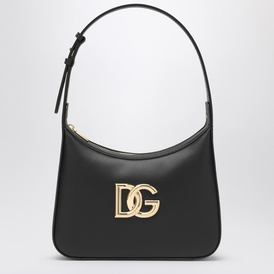 Black leather 3.5 shoulder bag