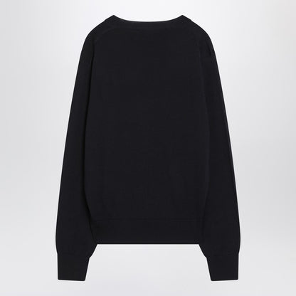 Night Blue Ami De Coeur Wool Jumper