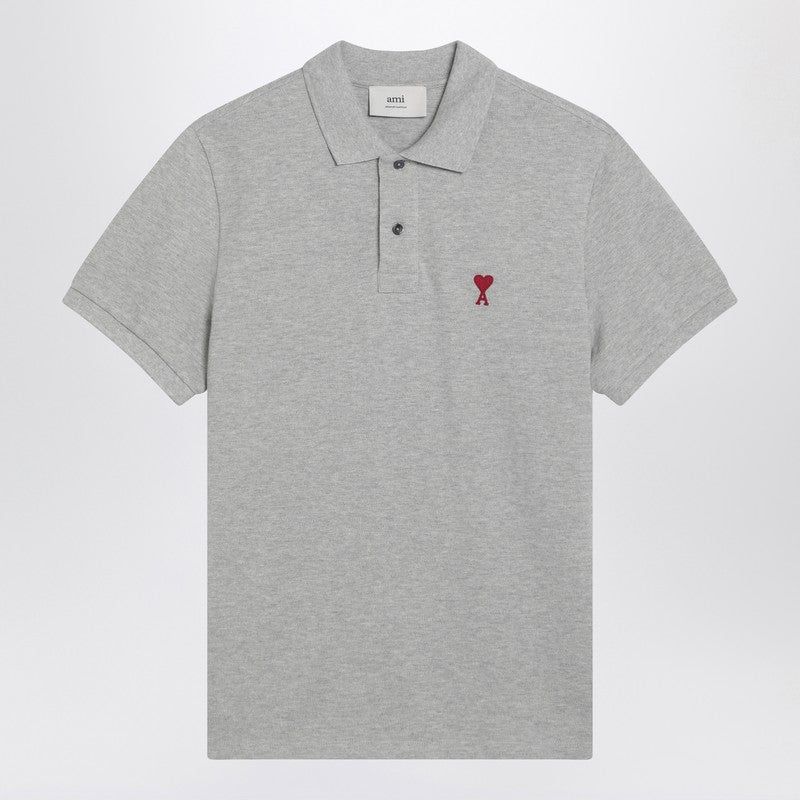 Ami De Coeur Grey Polo Shirt