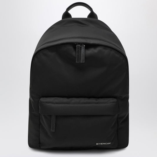 Essential U backpack in black nylon