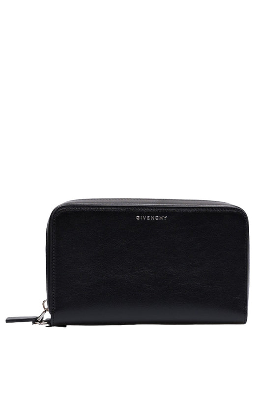 Voyou Leather Wallet With Logo