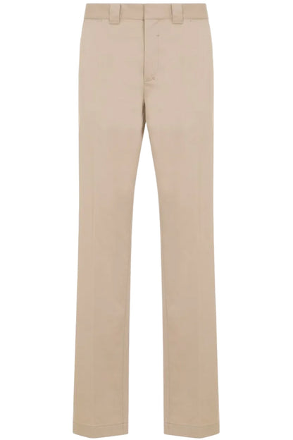 Chino Pants In Cotton With 4g Detail