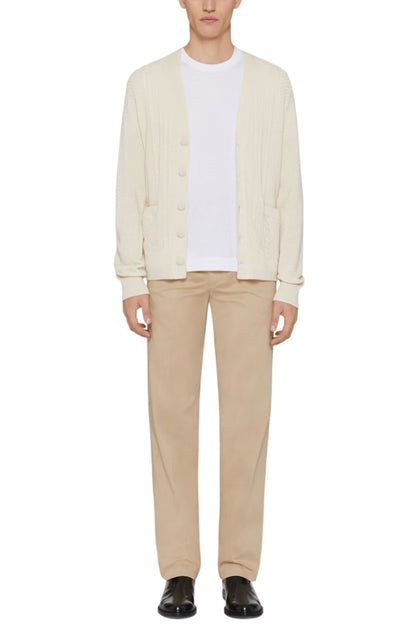 Chino Pants In Cotton With 4g Detail
