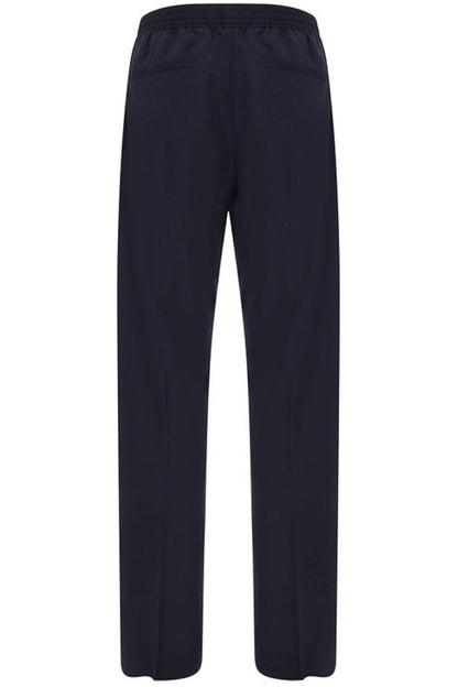 4g Embroidered Elastic Waist Jogging Pants