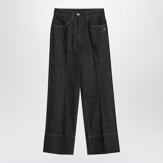 Dark Blue Denim Jeans