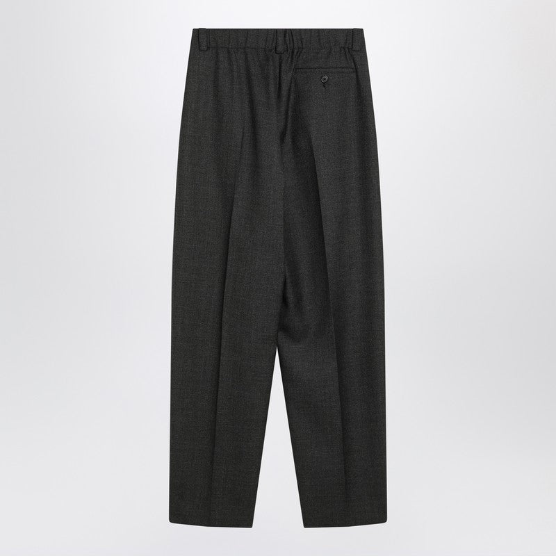 Grey wool trousers
