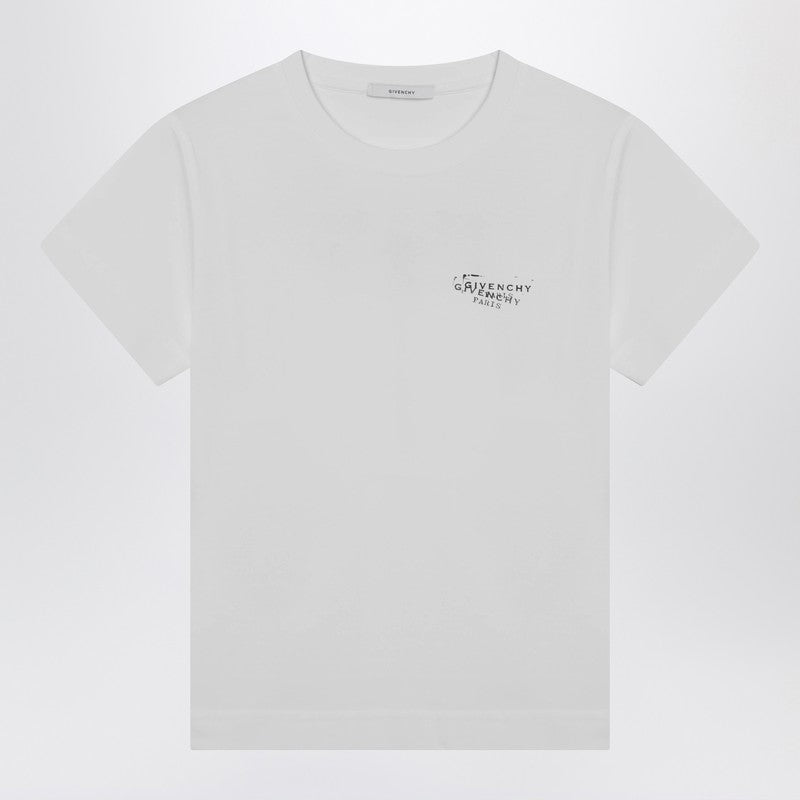 White T-shirt with logo print