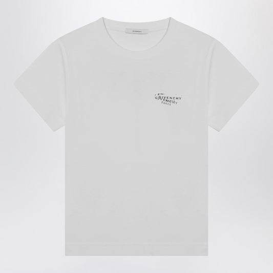 White T-shirt with logo print