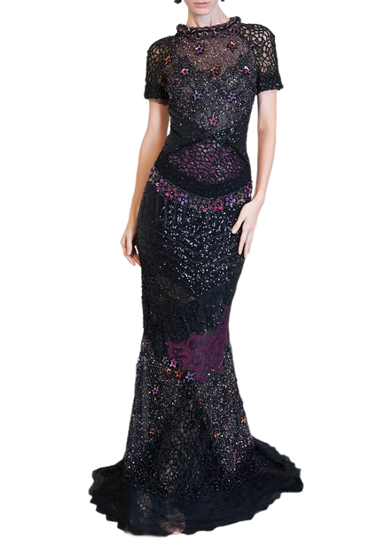BEADED KOEL GOWN