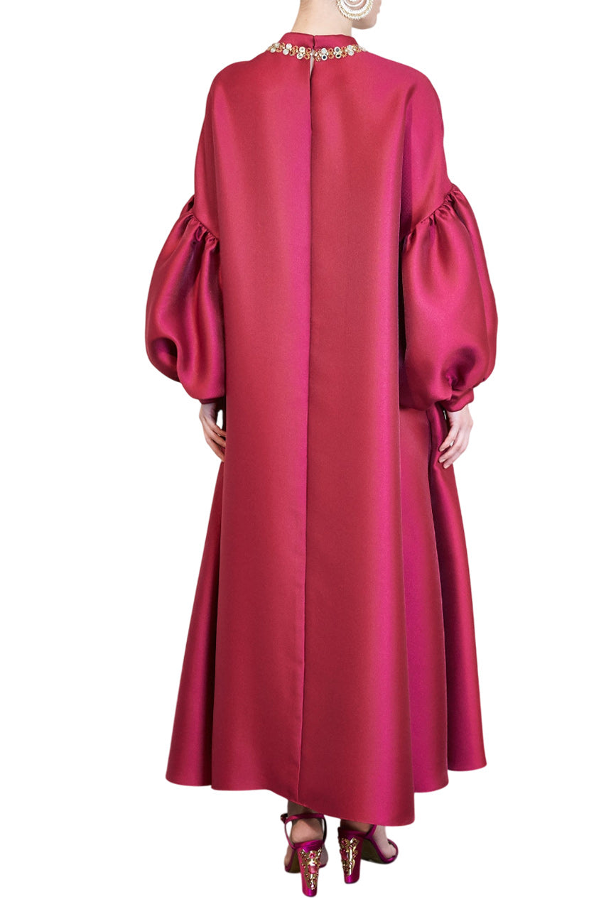 BELL SLEEVE CAFTAN DRESS